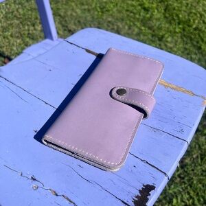 Portland Leather Goods Women’s Bifold Lavender Wallet